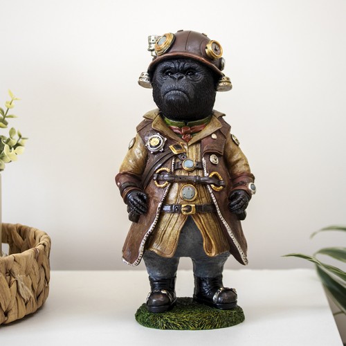 Steampunk gentleman gorilla - gentleman,