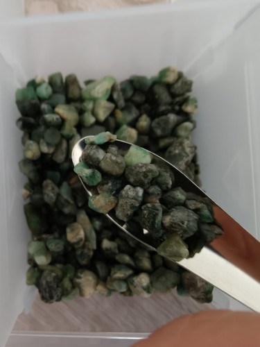 100ct natural zambia emeralds - 100ct,