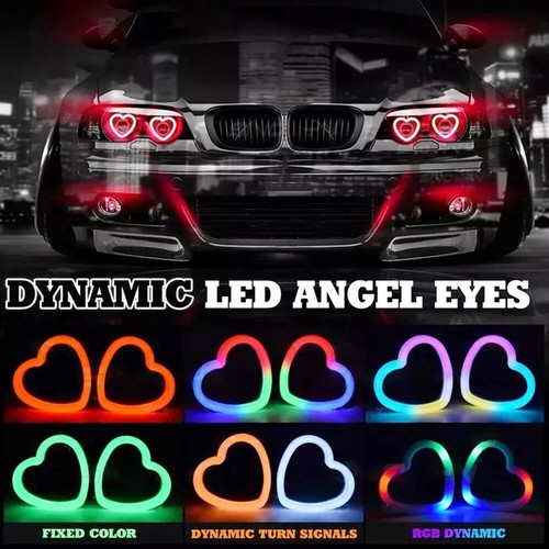 App control car - rgb, heart