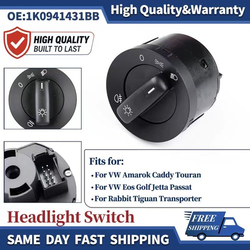 1k0941431bb headlight switch - headlight,