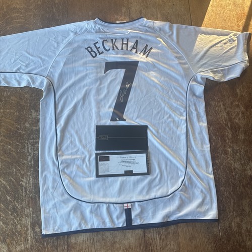 David beckham signed - david,