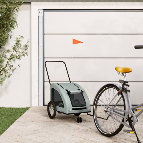 Dog bike trailer - oxford, fabric