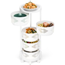 5 Tier Rotating Fruit Basket