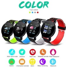 Smart Watch Men Women Fitness Tracker Blood Pressure Heart Rate Sport Watches UK