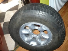 Two 265/70 R15 ALLOY WHEEL  for MITSUBISHI PAJERO SHOGUN MK2 1990-2000 L200 SPOR