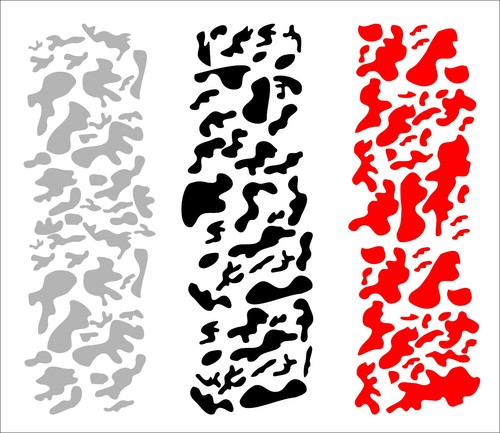 Camouflage camo sheets - camouflage, vinyl