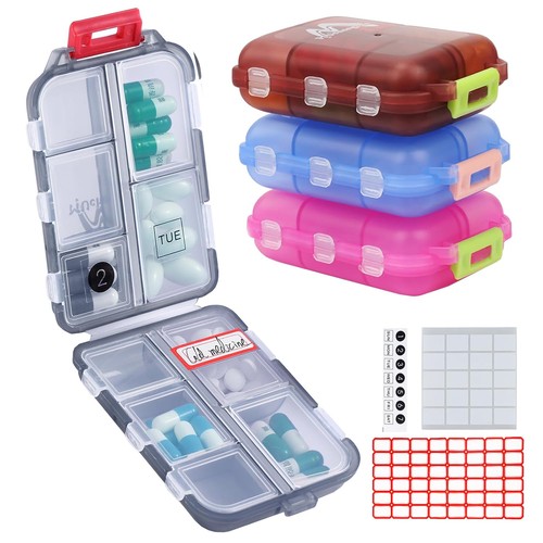 Pack weekly pill box - 4,