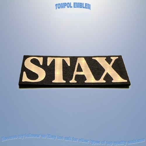 Stax emblem badge replacament - stax,