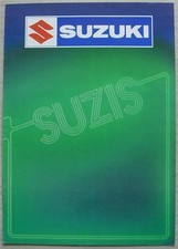 SUZUKI SUZIS Mopeds/Scooters Sales Brochure 1985 CL50 FZ50 CS50 CS80 CS125 FR80