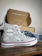 Charli XCX Distressed Personalised Converse Chuck Taylor All Star Size 4 UK