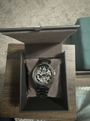 Bulova maquina men black - bulova,