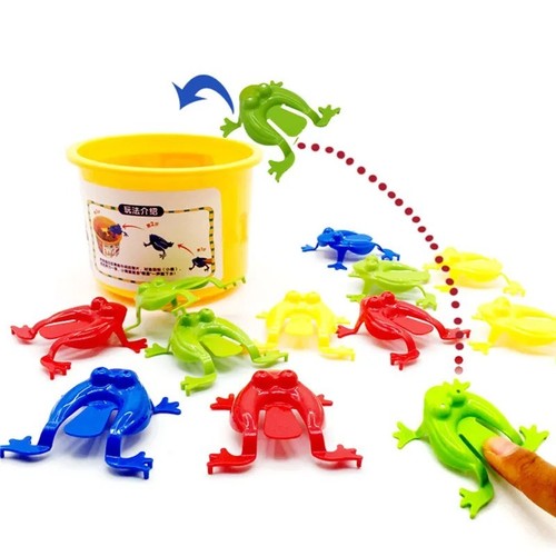Jumping frog toys - frog, pack
