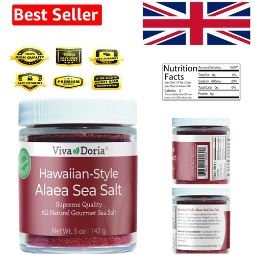 Hawaiian red alaea sea salt - hawaiian,