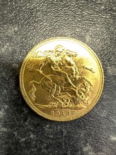 1918 king george - 1918, gold
