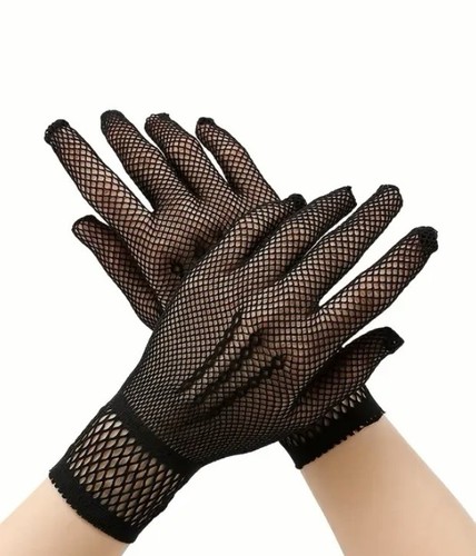 Lady short thin mesh gloves - lady's,
