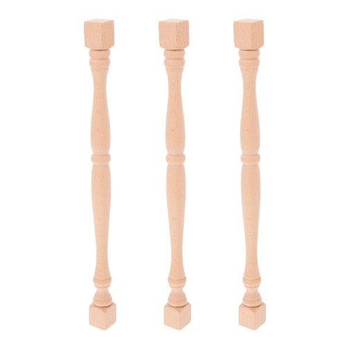 3pcs wood balusters - 3pcs,