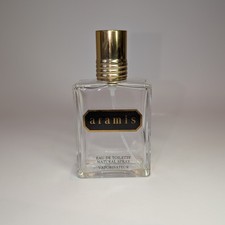 Empty Aramis Eau De Toilette Natural Spray Bottle 110ml Perfume Decanter Gold GC