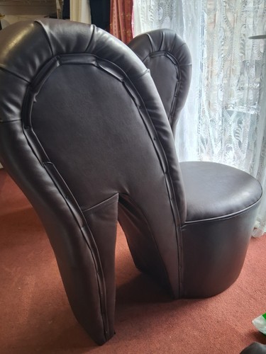 High heel leather - leather, chairs