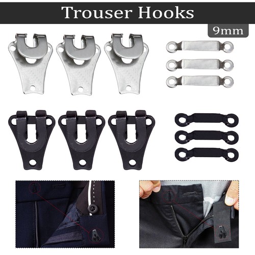 Durable trouser hook and bar - hook,