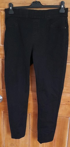 Womens black denim jeans - black,