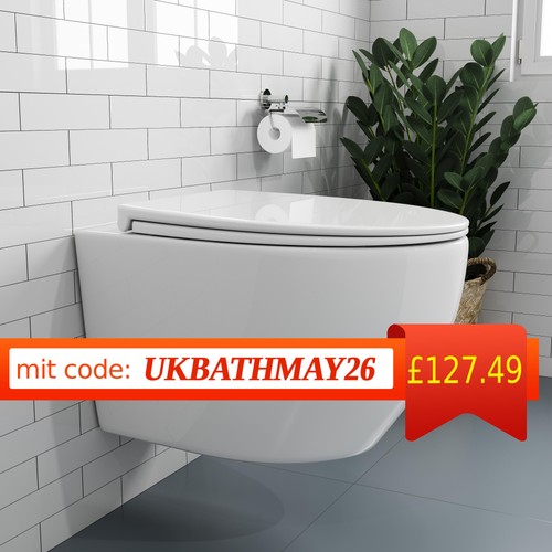 Horow compact wall hung toilet - compact,