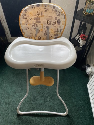 Baby highchair with white tray - with,