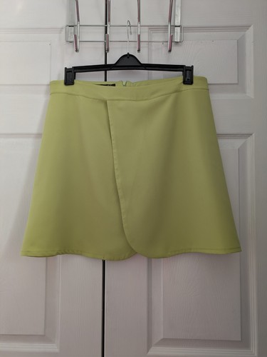 Boohoo women lime green wrap - women's,