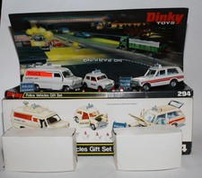 Dinky 294 Police Vehicles Gift Set, VGC in Good Original Box