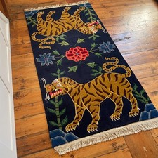 Handmade wool tibetan tiger - handmade,