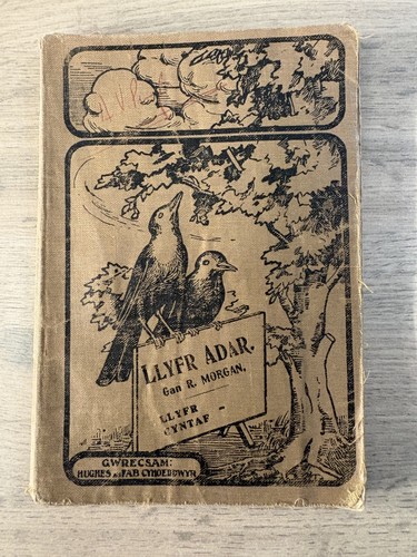 Vintage welsh language book - vintage,
