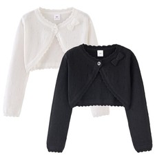 Girls Cardigan Sweater Bowknot