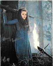 Mary Collinson HAMMER HORROR Twins of Evil 10" x 8" Genuine Signed COA 38490