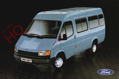 Picture postcard ford transit - picture, postcard~