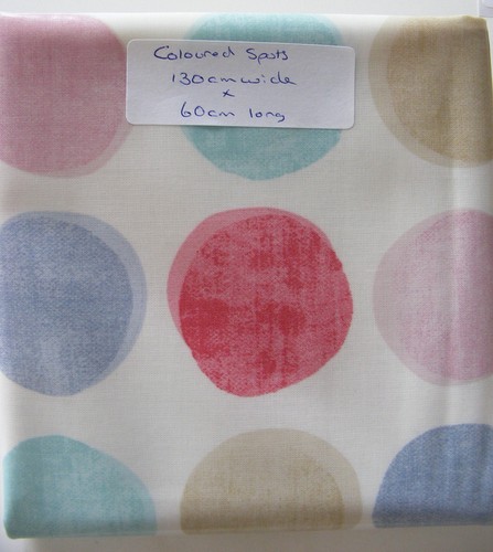 Oilcloth fabric remnant - oilcloth,