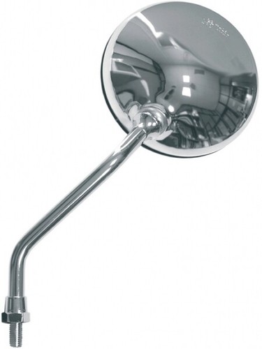 Left chrome rearview - left, mirror