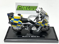 BMW R1200 RT Police Motorbike 1:18 Motorcycle Toy Dad Childs Kids Birthday Gift