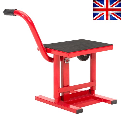 Red motorcycle motorbike lift - red,