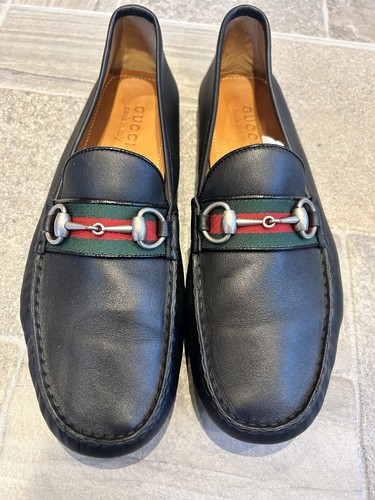 Gucci men black leather - men’s,