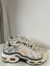 TNs Size 6 - Nike Air Max Plus Crater - White / Grey / Orange
