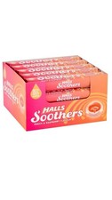 Halls Soothers Peach And