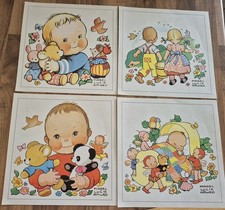 Mabel Lucie Attwell Vintage Picture Prints Set of 4