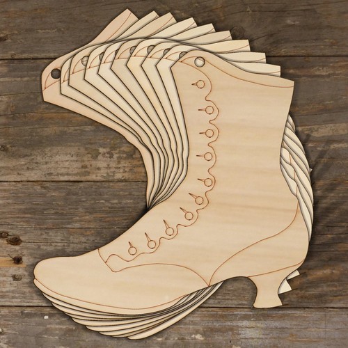 10x wooden boots victorian - 10x,