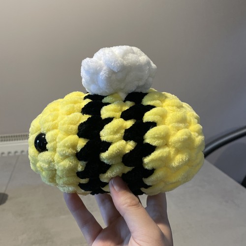 Yellow bumble bee - , handmade