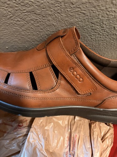 Ecco men sandals leather size - ecco,