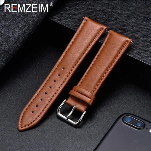 Genuine leather watch strap - watch,