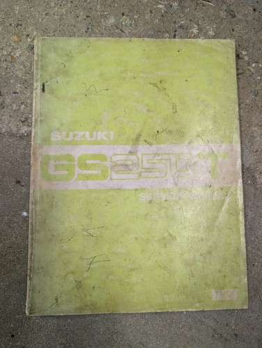 1980 suzuki gs250t service - gs250t,