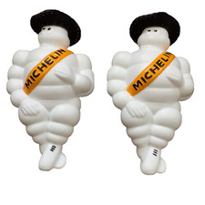 Michelin man 2 x 10" Bibendum