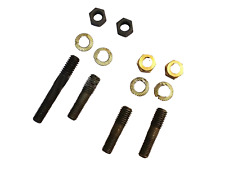 LAMBRETTA EXHAUST CARBURETTOR INLET MANIFOLD STUD KIT BRASS NUTS WASHERS