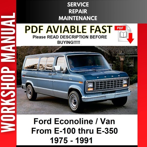 Ford van econoline 100 150 - van,