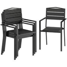 Outsunny Garden Chairs Set of